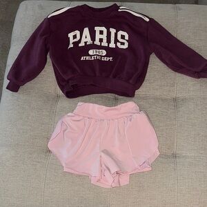 Kids Matching Set - Purple and Pink